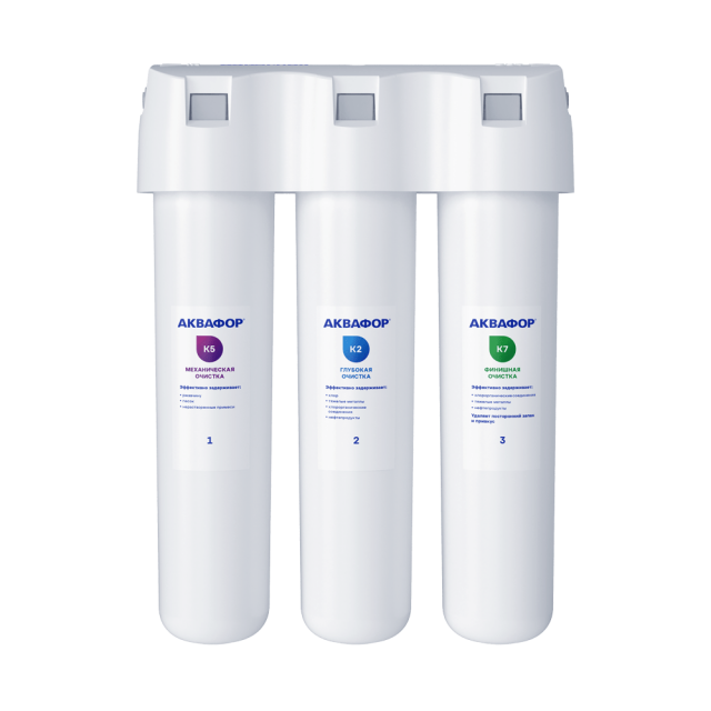 Проточный питьевой фильтр Аквафор Кристалл А