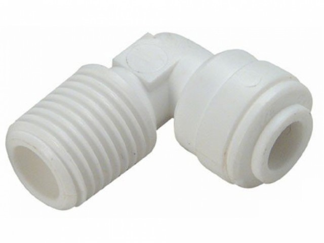 Фитинг угловой 1/4" на 1/4"