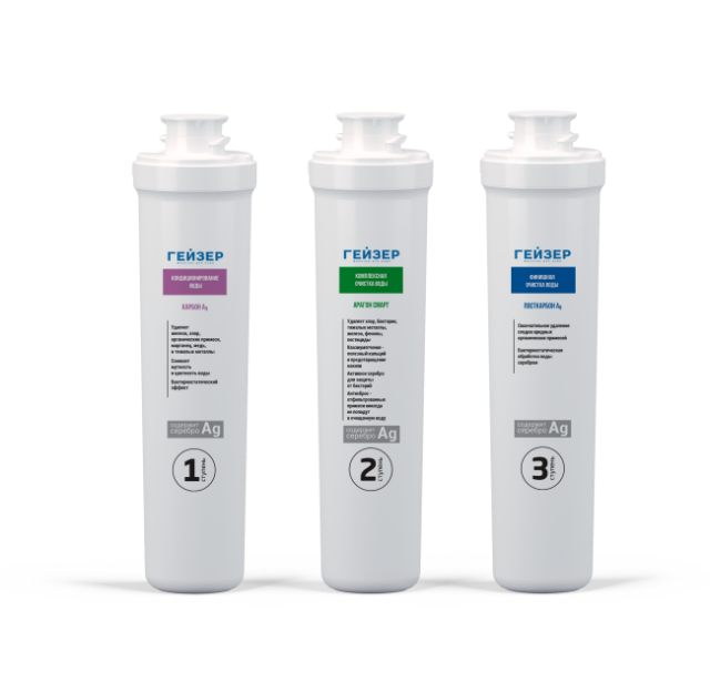 Комплект картриджей Гейзер Смарт Универсальный