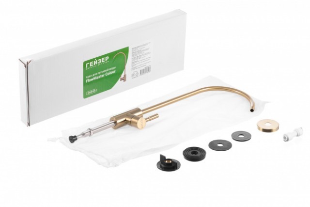 Кран для чистой воды (золото)