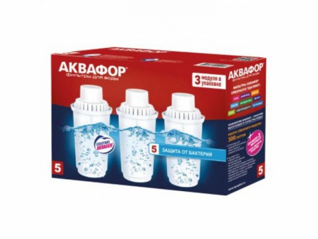 Сменный картридж Аквафор В5 (В100-5) 3шт