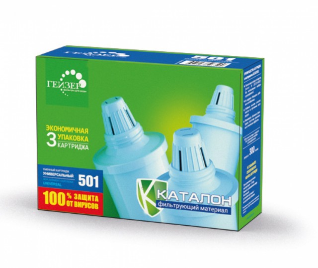 Сменный картридж Гейзер 501 (3 шт)