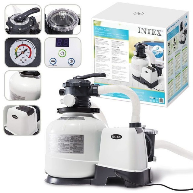 Песочный фильтр-насос INTEX 26646 (6000 л/ч)