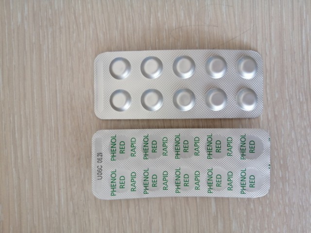 Таблетки для тестера Phenol Red 10 шт