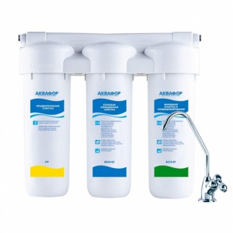 Проточный питьевой фильтр Аквафор Трио Норма