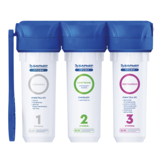 Проточный питьевой фильтр Барьер Профи Жесткость