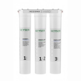 Проточный фильтр Гейзер Accord 3 Hard