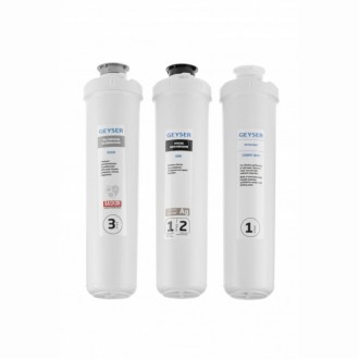 Комплект картриджей Гейзер Оптима Старт (для мягкой воды)